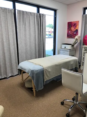 Chiropractic Chapel Hill NC Therapy Room