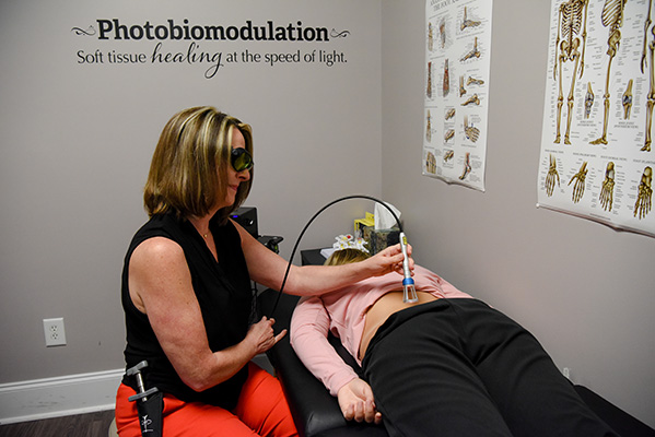 Chiropractor Pittsboro NC Jennifer Sherwood Laser Therapy